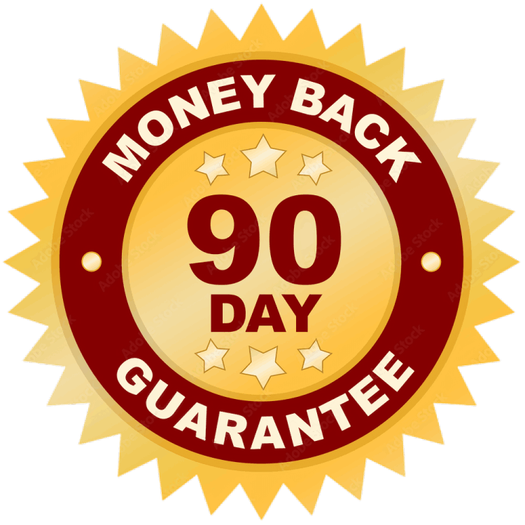 Maas & Bath 90 Days 100% money back guarantee 